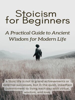 cover image of Stoicism for Beginners